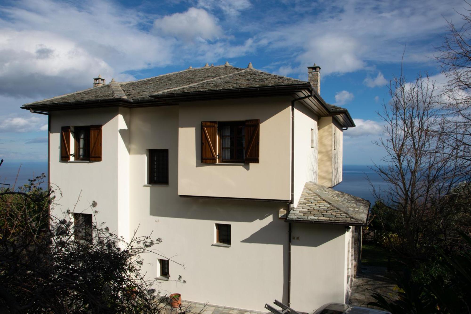 Θαλλώ Luxurious Villa Tsagkarada Dış mekan fotoğraf